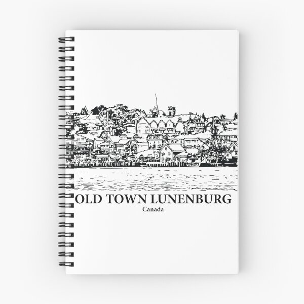 Item preview, Old Town Lunenburg - Canada designed and sold by Lakeric Cityscapes.