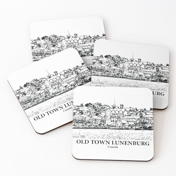 Item preview, Old Town Lunenburg - Canada designed and sold by Lakeric Cityscapes.