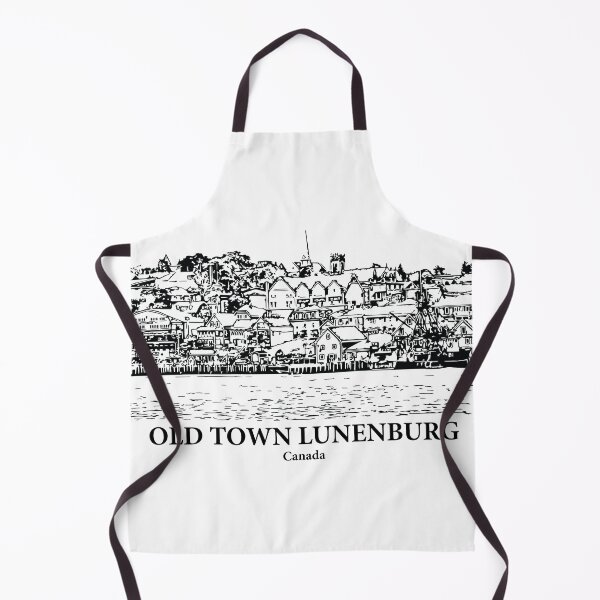 Item preview, Old Town Lunenburg - Canada designed and sold by Lakeric Cityscapes.