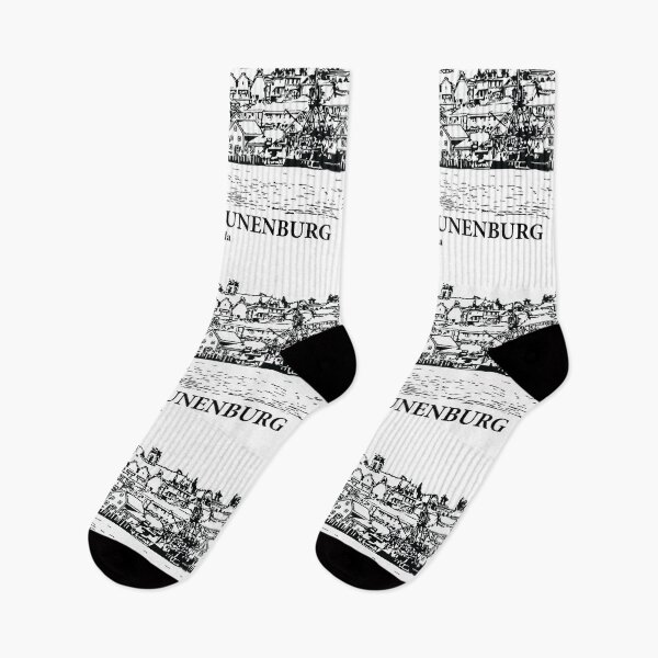Item preview, Old Town Lunenburg - Canada designed and sold by Lakeric Cityscapes.