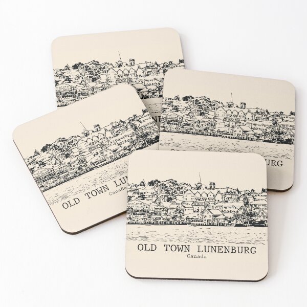 Item preview, Old Town Lunenburg - Canada designed and sold by Lakeric Cityscapes.