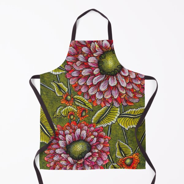 Item preview, Olive & Pink Aster designed and sold by Hannah Smith Art.