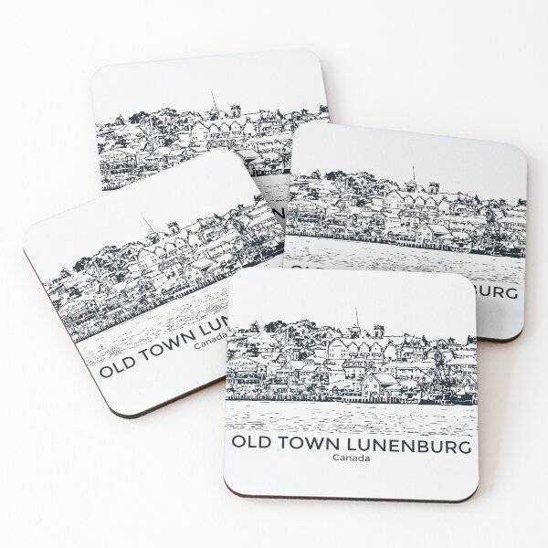 Item preview, Old Town Lunenburg - Canada designed and sold by Lakeric Cityscapes.