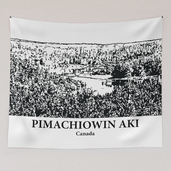 Item preview, Pimachiowin Aki - Canadá designed and sold by Lakeric Cityscapes.