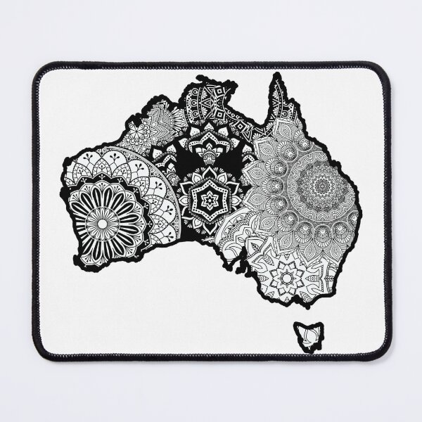 Item preview, Australia Country Mandala designed and sold by NOMADIC ART.