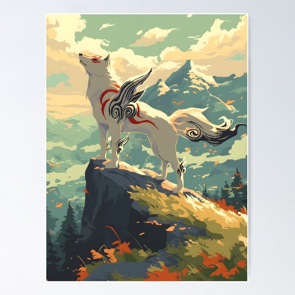 Item preview, Amaterasu Pixel Art designed and sold by SchellStation.