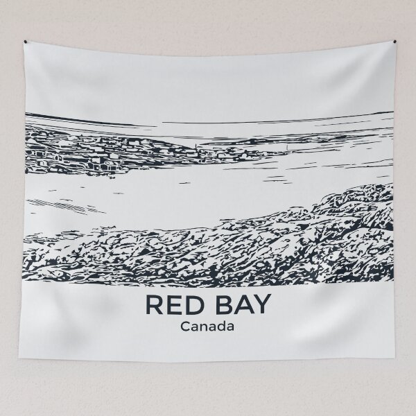 Item preview, Red Bay - Canada designed and sold by Lakeric Cityscapes.