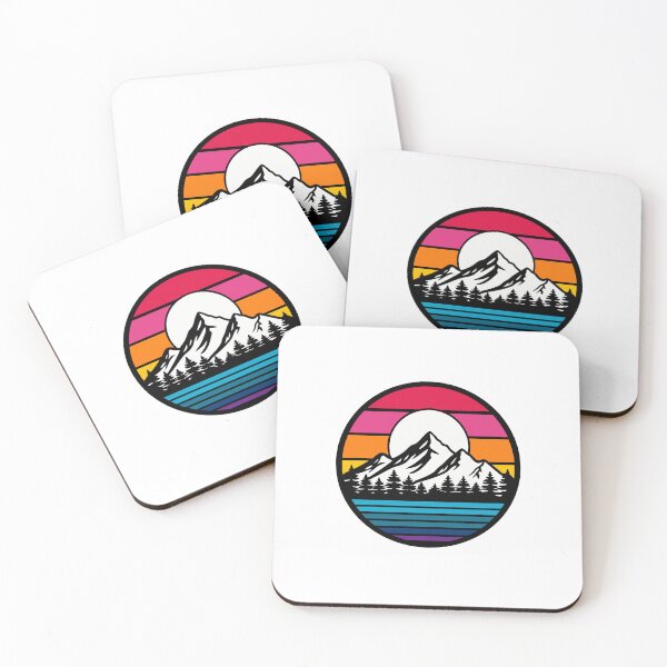 Artikelvorschau, 4WD Adventure: Retro Mountain Stripes for Outdoor Lovers entworfen und verkauft von Timegraf.
