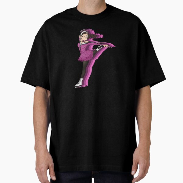 Item preview, A Female Figure Skater with Pink Background  designed and sold by KiyaSketches.