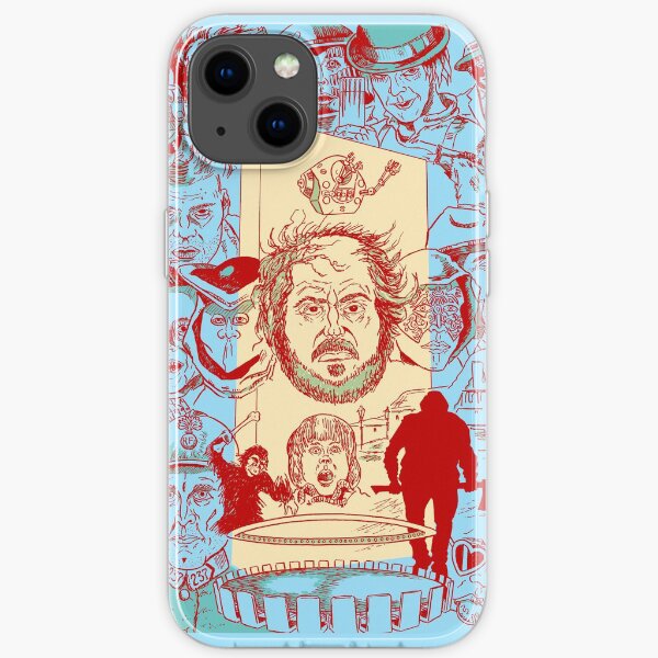 The Many Faces of Kubrick iPhone Soft Case
