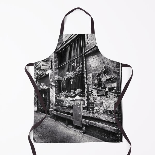Item preview, Melbourne Laneway in black and white designed and sold by pcole123.
