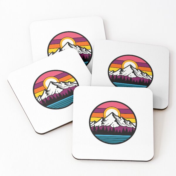 Artikelvorschau, 4WD Adventure: Retro Mountain Stripes for Outdoor Lovers entworfen und verkauft von Timegraf.