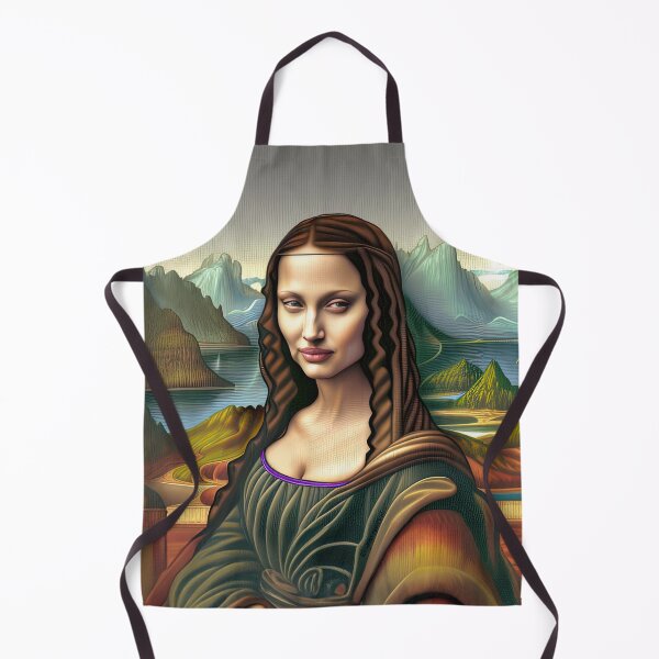 Aperçu de l'œuvre Mona Lisa Jolie créée et vendue par Ray's Photos & Art.