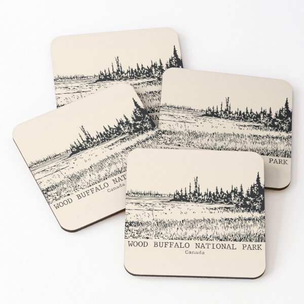 Item preview, Wood Buffalo National Park - Canada designed and sold by Lakeric Cityscapes.
