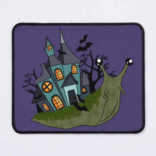 Item preview, Haunted House Snail designed and sold by OneStopBeanShop.