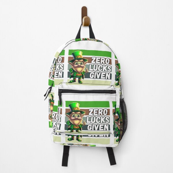 Item preview, Zero Lucks Given Funny St. Patrick’s Day T-Shirt designed and sold by JCRockDesign.