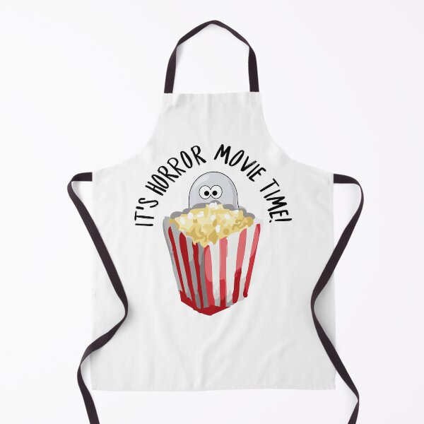 Item preview, it's horror movie time! popcorn and ghost designed and sold by trucomanx.