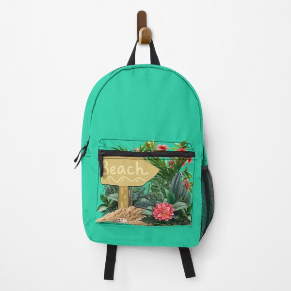 Item preview, Beach sign and tropical plants designed and sold by Topmel.