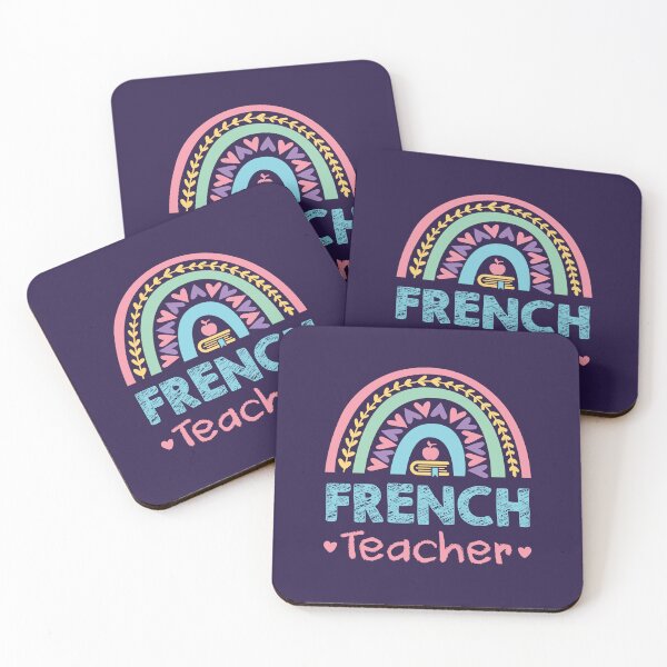 Item preview, French Teacher Rainbow designed and sold by jaygo.