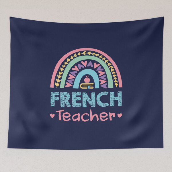 Item preview, French Teacher Rainbow designed and sold by jaygo.