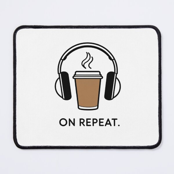 Item preview, Coffee and Music, On Repeat designed and sold by Emmaalai.