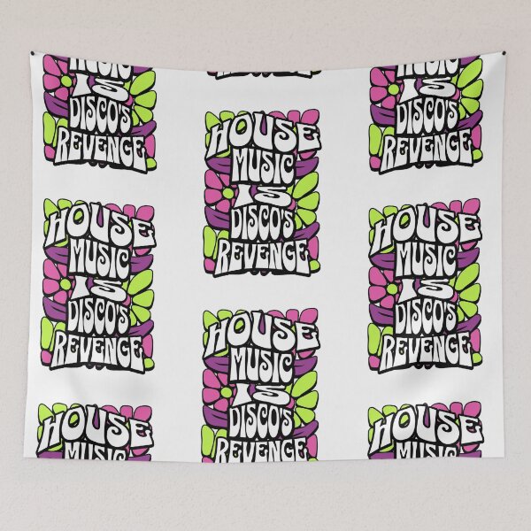 Item preview, HOUSE MUSIC  - Disco's Revenge 7 (Black/Purple)  designed and sold by Discothreadz.