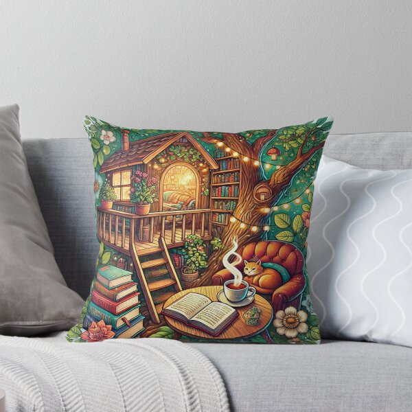 Item preview, Treehouse Reading Nook designed and sold by KittyKatto.