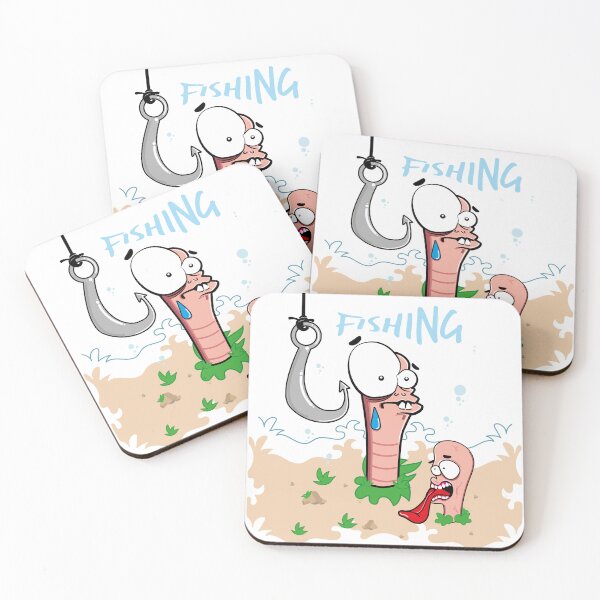 Item preview, Fishing Worms -  Hook designed and sold by Caramel-Dog.