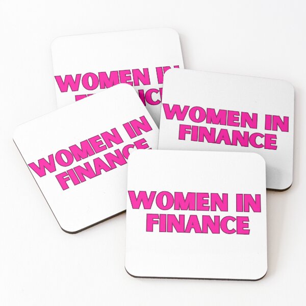 Item preview, women in finance pink decal designed and sold by ha11e11.