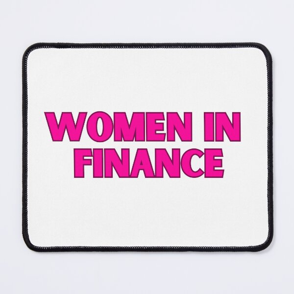 Item preview, women in finance pink decal designed and sold by ha11e11.