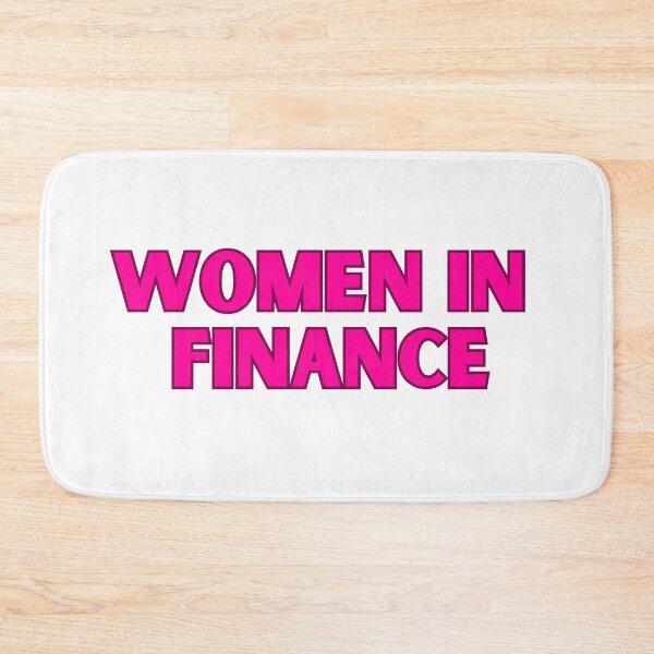 Item preview, women in finance pink decal designed and sold by ha11e11.