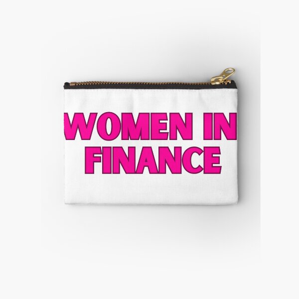 Item preview, women in finance pink decal designed and sold by ha11e11.