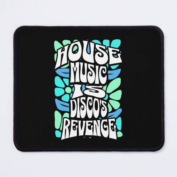 Item preview, HOUSE MUSIC - Disco's Revenge 7 (black/blue) designed and sold by Discothreadz.
