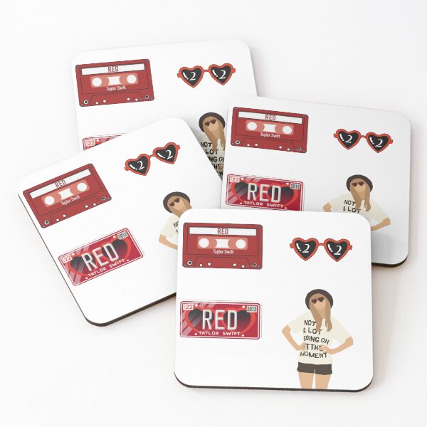 Item preview, red taylor swift sticker pack designed and sold by gloriana13.