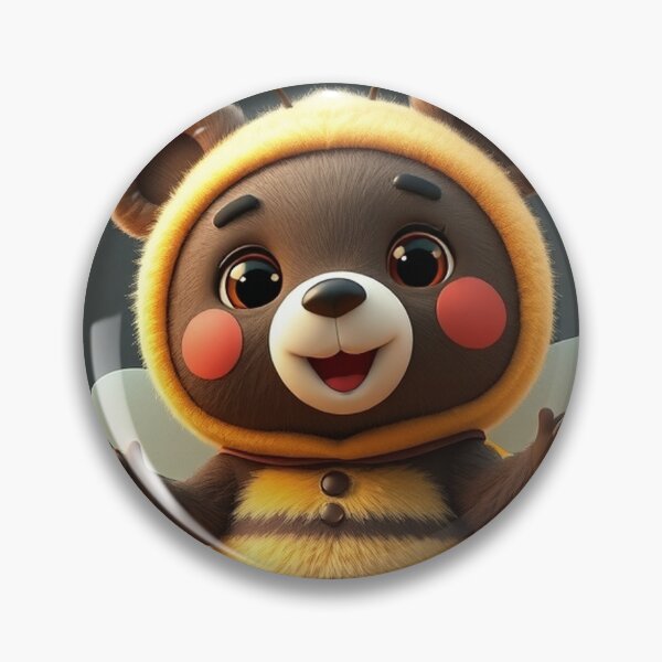 Item preview, Cute Bear Dancing in Bee Costume Vector Illustration designed and sold by hjian8219.