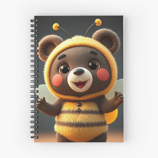 Item preview, Cute Bear Dancing in Bee Costume Vector Illustration designed and sold by hjian8219.