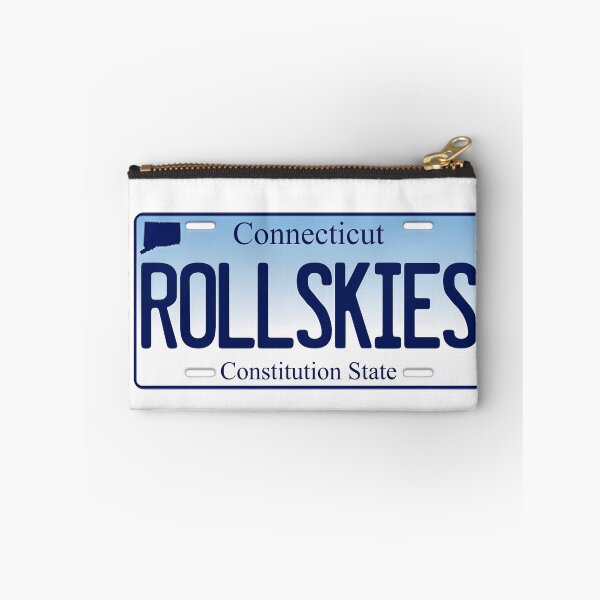 Item preview, Rollskies CT Plate Sticker designed and sold by janellasparkles.
