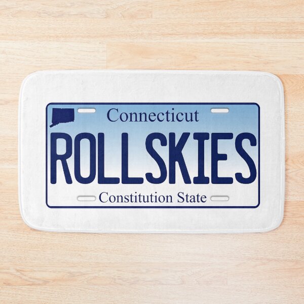 Item preview, Rollskies CT Plate Sticker designed and sold by janellasparkles.