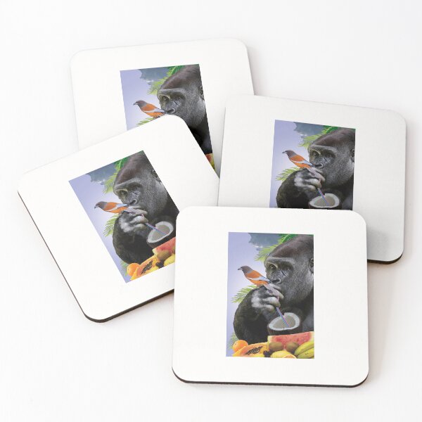 Aperçu de l'œuvre Gorille tropical créée et vendue par dudart-shop.