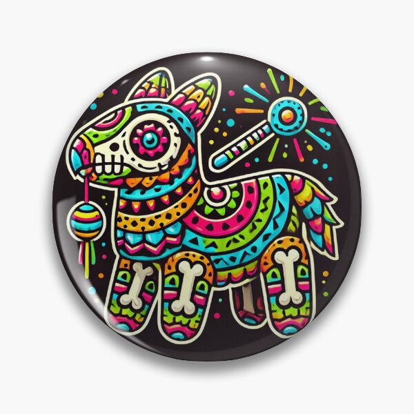 Artikelvorschau, Alebrije Piñata in leuchtenden Farben entworfen und verkauft von DreamKanvas.
