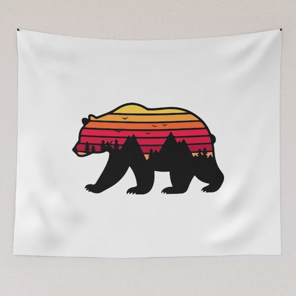 Artikelvorschau, Mountain Bear: Wild Nature in Rustic Style entworfen und verkauft von Timegraf.