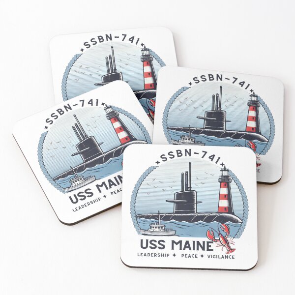 Item preview, Submarine USS Maine SSBN-741 designed and sold by Warhead Collective.