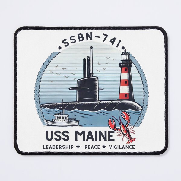 Item preview, Submarine USS Maine SSBN-741 designed and sold by Warhead Collective.