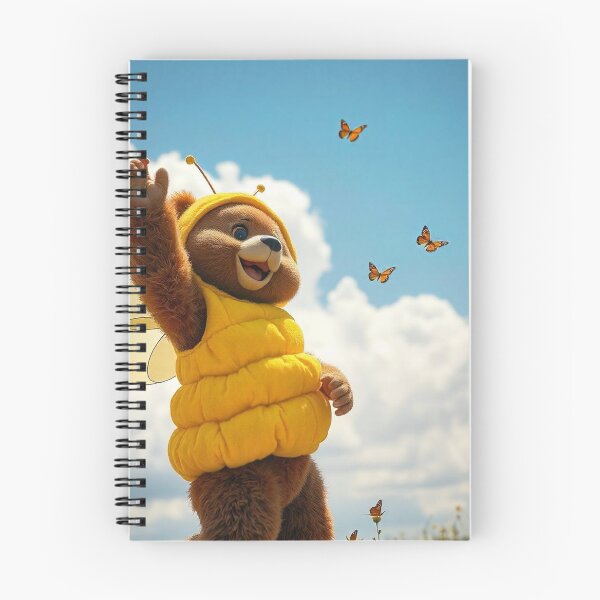 Item preview, Cute Bear Dancing in Bee Costume Vector Illustration designed and sold by hjian8219.