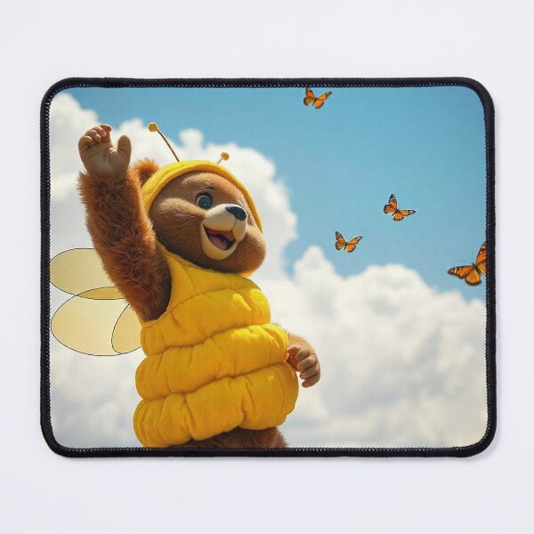 Item preview, Cute Bear Dancing in Bee Costume Vector Illustration designed and sold by hjian8219.