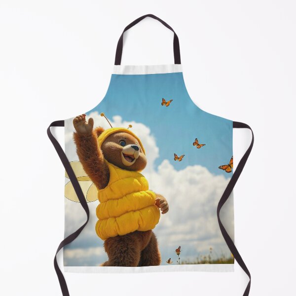 Item preview, Cute Bear Dancing in Bee Costume Vector Illustration designed and sold by hjian8219.