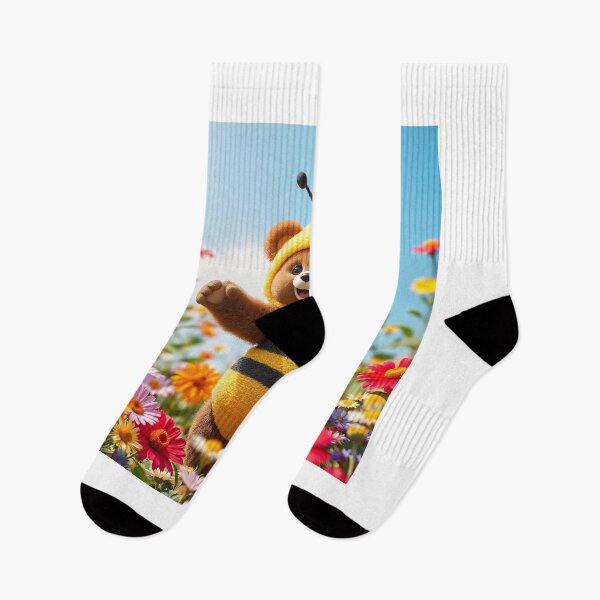 Item preview, Cute Bear Dancing in Bee Costume Vector Illustration designed and sold by hjian8219.