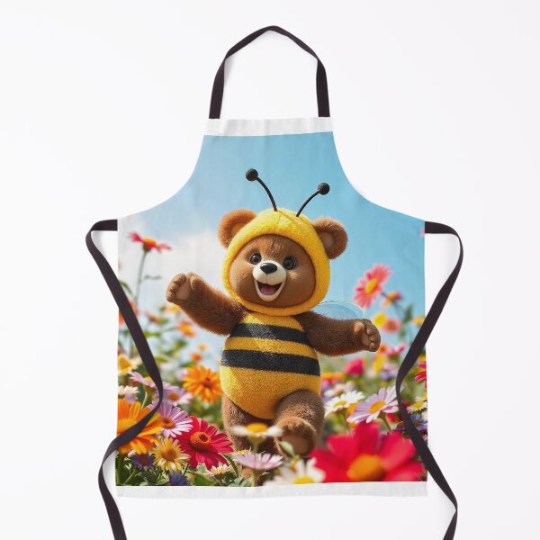 Item preview, Cute Bear Dancing in Bee Costume Vector Illustration designed and sold by hjian8219.