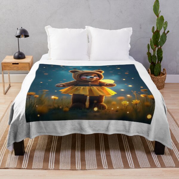 Item preview, Cute Bear Dancing in Bee Costume Vector Illustration designed and sold by hjian8219.