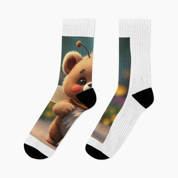 Item preview, Cute Bear Dancing in Bee Costume Vector Illustration designed and sold by hjian8219.